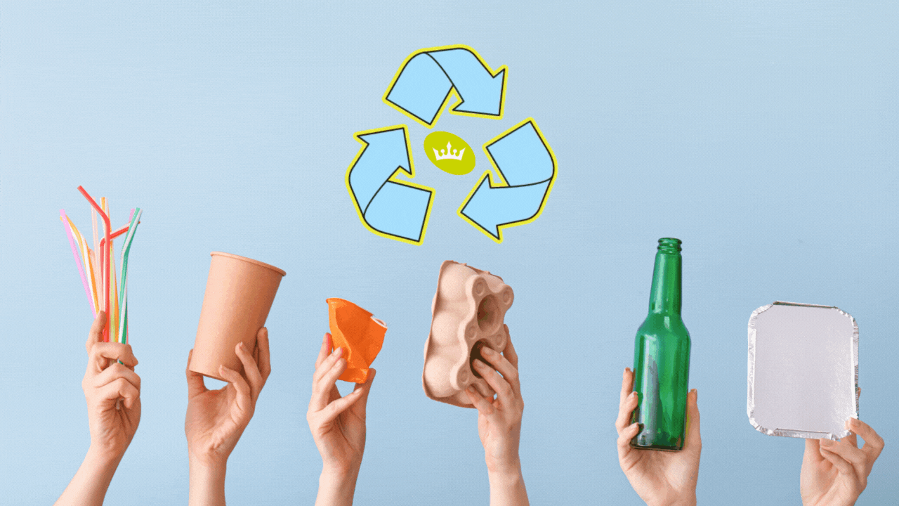 The TOP 6 recycled products