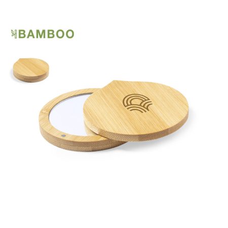 Bamboo Pocket Mirror - Sustainable products, Wellness & Wellbeing
