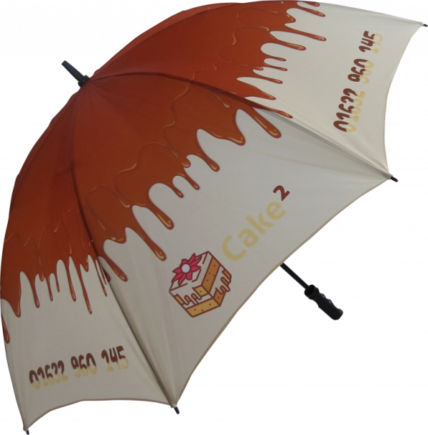 Fibreglass Golf Umbrella - White Rio Orange Scarlet Emerald Aquamarine Sapphire French Navy Light Grey Sand Terracotta  - Umbrellas