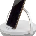 4-in-1 Speaker, Lamp, Phone charger & Holder