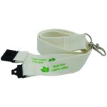 Organic Cotton Lanyard