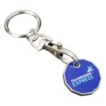 Trolley Coin Keyring