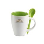 Coffee Mug & Spoon Set