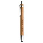 2-in-1 Bamboo Pen & Stylus