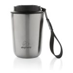 Recycled Stainless Steel Tumbler with Strap