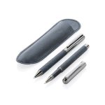 Recycled Leather Ball Pen Set
