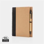 A5 Kraft Paper Notebook & Pen Set