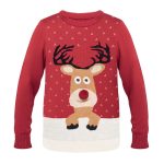 Red Rudolph Christmas Jumper