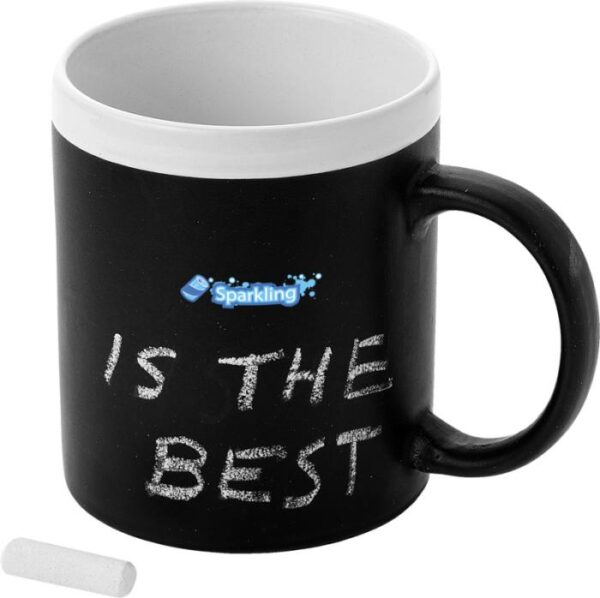 Chalk-write Ceramic Mug 330ml - Mugs