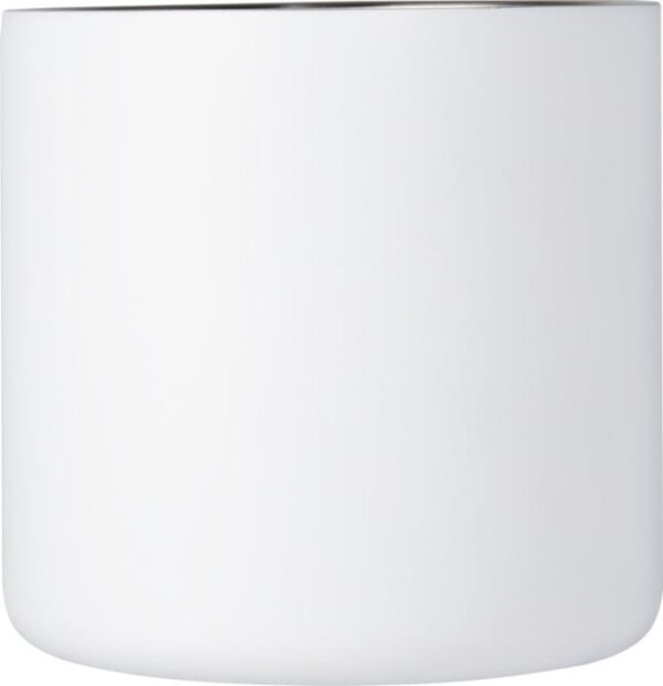 Copper Vacuum Insulated Recycled Stainless Steel Mug - White