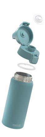 Insulated Water Bottle 0.5L - Blue