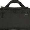 Sports Duffel Recycled Holdall Bag - Black