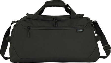 Sports Duffel Recycled Holdall Bag - Black