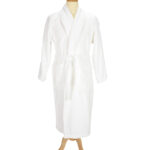 Bath Robe with Shawl Collar