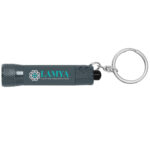 Mini Soft-Touch Keyring Torch