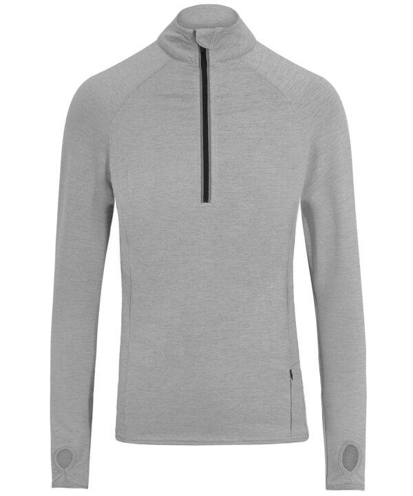 Cool Flex Long Half-Zip Top - Grey