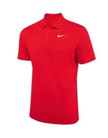 Nike Dri-FIT Victory Solid Polo - University Red/White