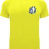 Short Sleeve Men's Sports T-shirt - Fluor Yellow