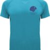 Short Sleeve Men's Sports T-shirt - Turquoise