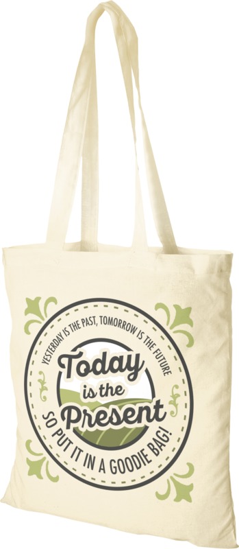 Madras Cotton Tote Bag - Natural