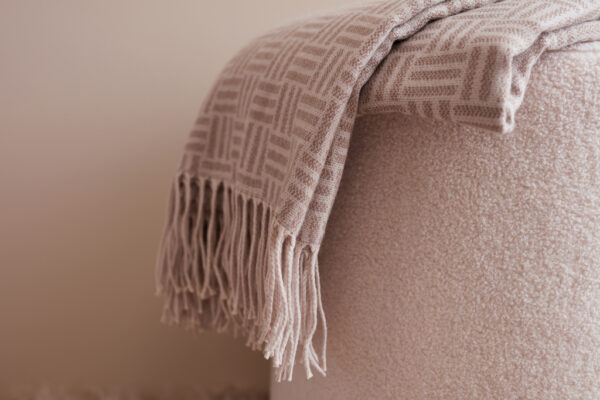 VINGA Lenox blanket - Brown VINGA Lenox blanket - Brown