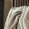 VINGA Lenox blanket - Brown VINGA Lenox blanket - Brown