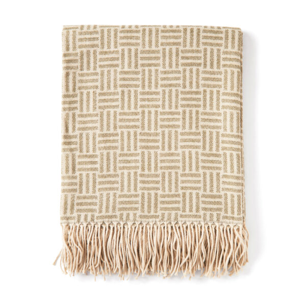 VINGA Lenox blanket - Green VINGA Lenox blanket - Green