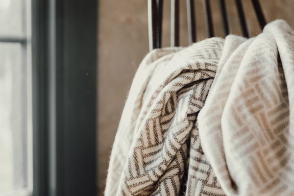 VINGA Lenox blanket - Green VINGA Lenox blanket - Green