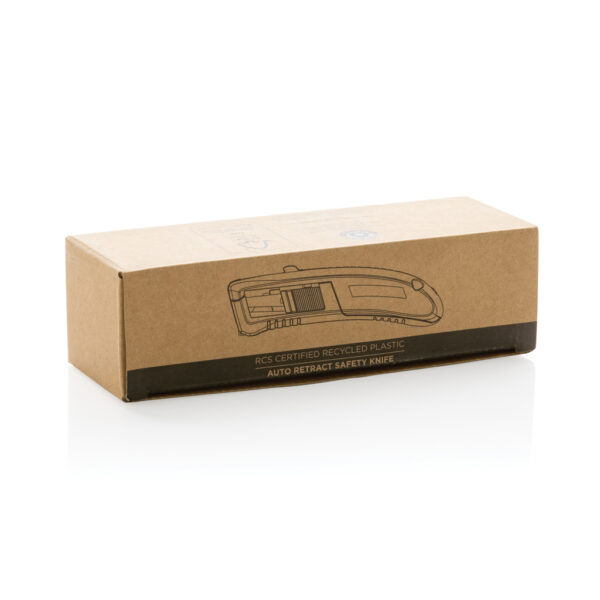 RCS certified recycled plastic Auto retract safety knife - Home & Barware RCS certified recycled plastic Auto retract safety knife - Home & Barware