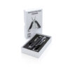 Solid multitool with carabiner - Black Solid multitool with carabiner - Black