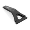 Recycled plastic 3-in-1 ice scraper - Black Recycled plastic 3-in-1 ice scraper - Black