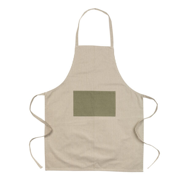 Ukiyo Aware™ 280gr rcotton deluxe apron - Green Ukiyo Aware™ 280gr rcotton deluxe apron - Green