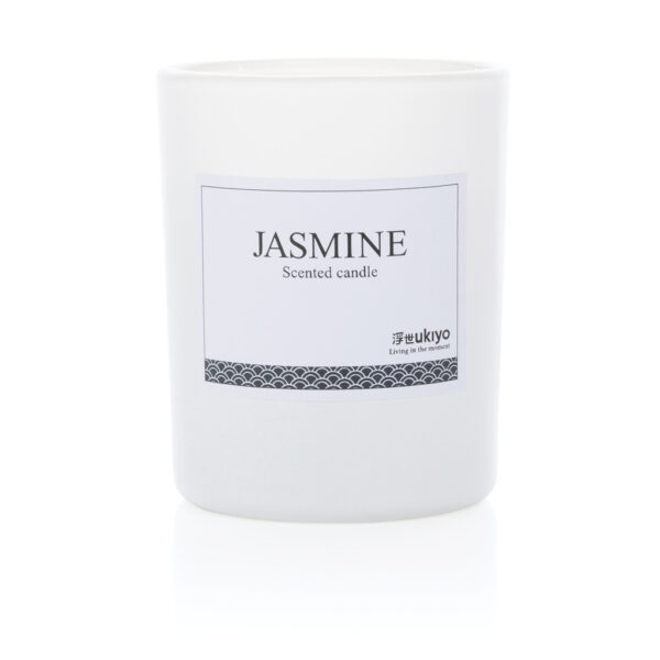 Ukiyo small scented candle in glass - White Ukiyo small scented candle in glass - White
