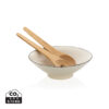 Ukiyo salad bowl with bamboo salad server - Home & Barware Ukiyo salad bowl with bamboo salad server - Home & Barware