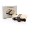 Glass lunchbox with bamboo lid - Home & Barware Glass lunchbox with bamboo lid - Home & Barware