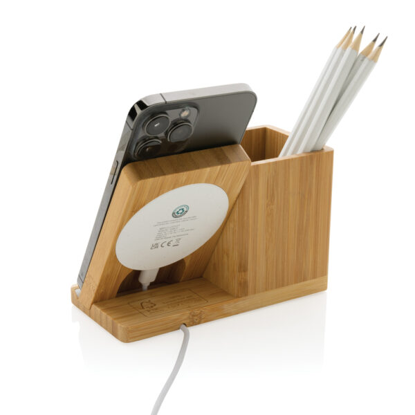 Calgary bamboo 10W wireless charger - Chargers & Powerbanks