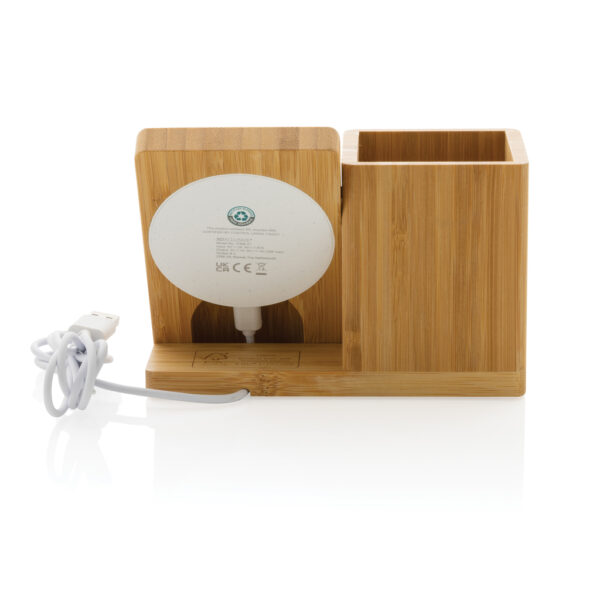 Calgary bamboo 10W wireless charger - Chargers & Powerbanks