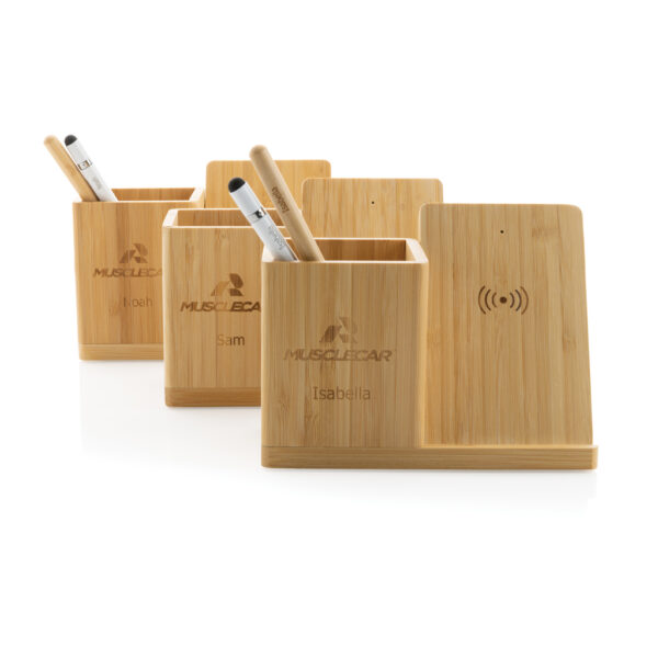 Calgary bamboo 10W wireless charger - Chargers & Powerbanks