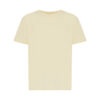 Iqoniq Koli kids lightweight recycled cotton t-shirt - Cream Yellow