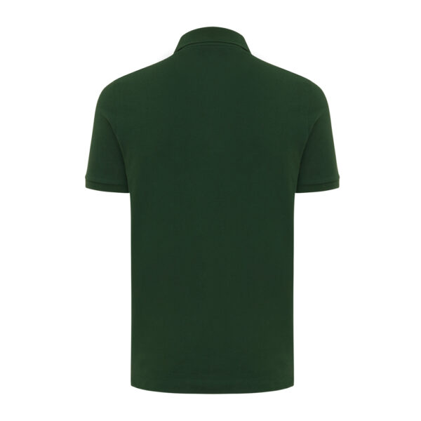 Iqoniq Yosemite recycled cotton pique polo - Forest Green