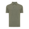 Iqoniq Yosemite recycled cotton pique polo - Heather Green