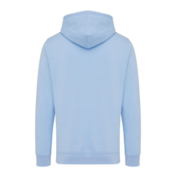 Iqoniq Rila lightweight recycled cotton hoodie - Sky Blue