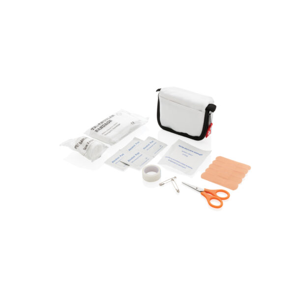 First aid set in pouch - White First aid set in pouch - White