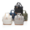 Impact AWARE™ 16 oz. rcanvas cooler bag - Off White