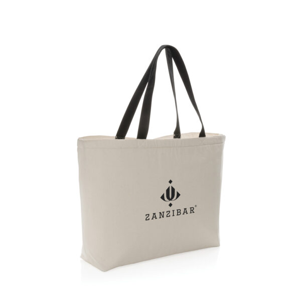 Impact Aware™ 285 gsm rcanvas large cooler tote undyed - Off White