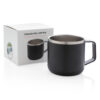 Stainless steel camp mug - Black