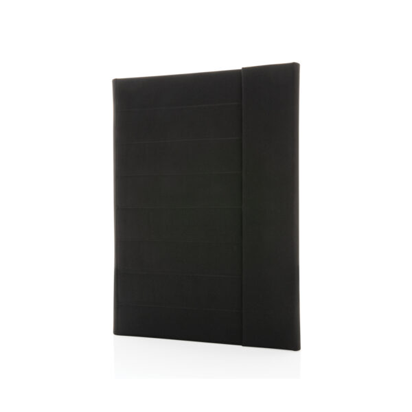 Impact Aware™ A4 portfolio with magnetic closure - Black