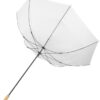 Windproof recycled PET golf umbrella - White Navy Solid Black  - Outdoor, Umbrellas