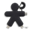 RECYCLED GRS CHARGING CABLE - White