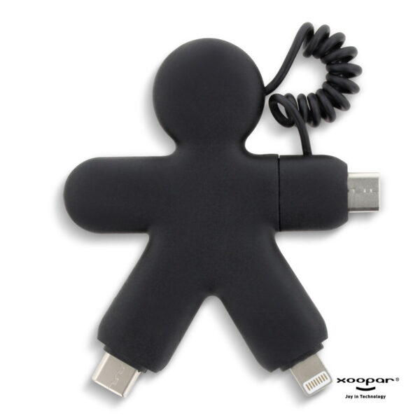 RECYCLED GRS CHARGING CABLE - White